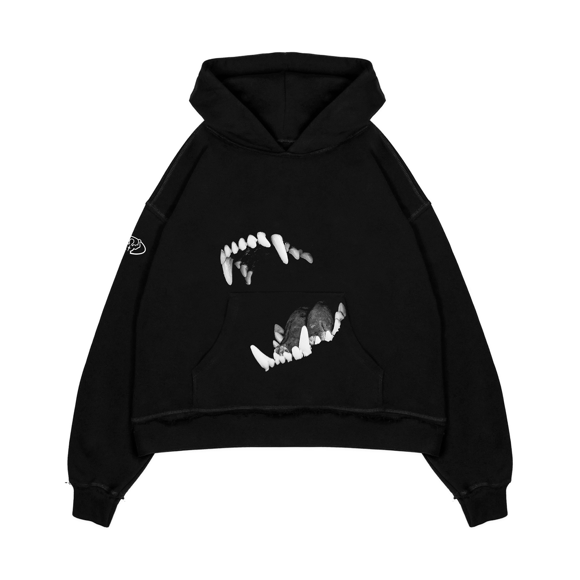 Boxy FANGS HOODIE