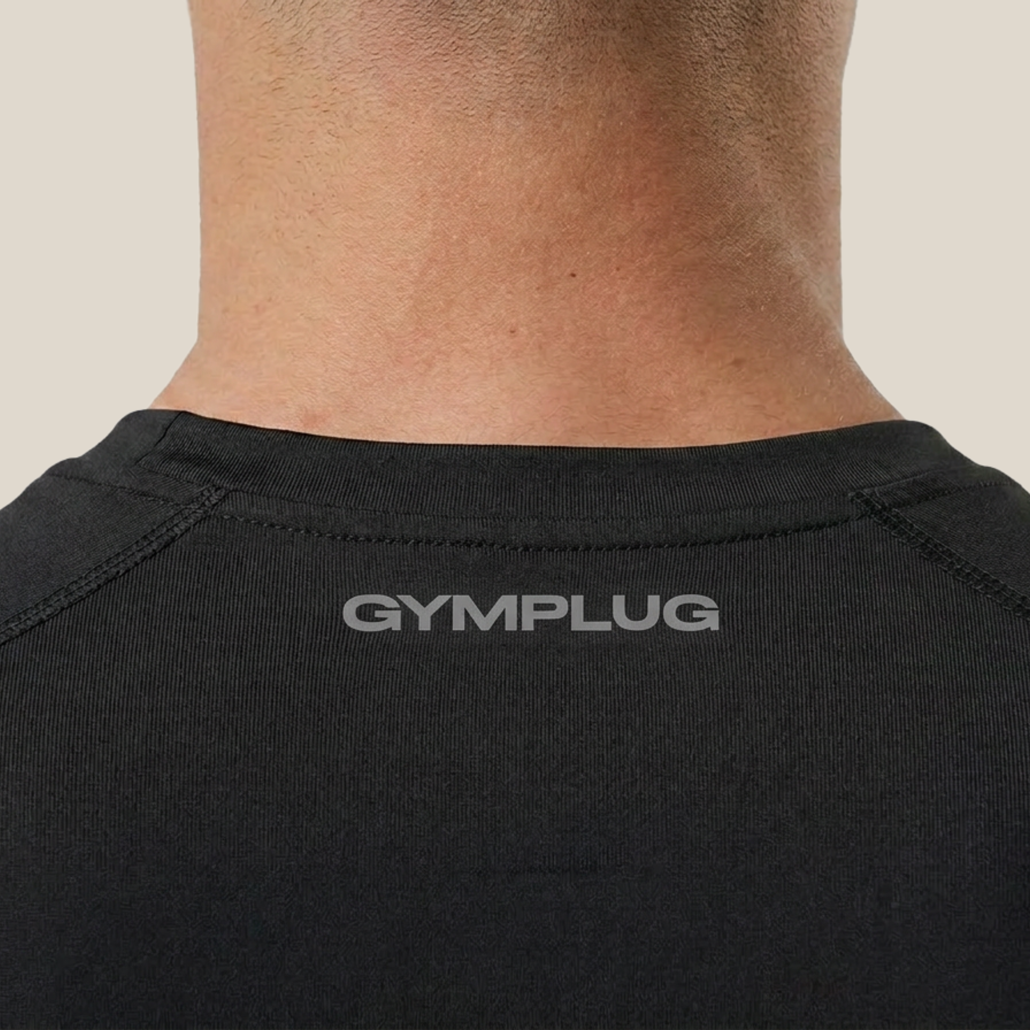 Compression shirt grey logo
