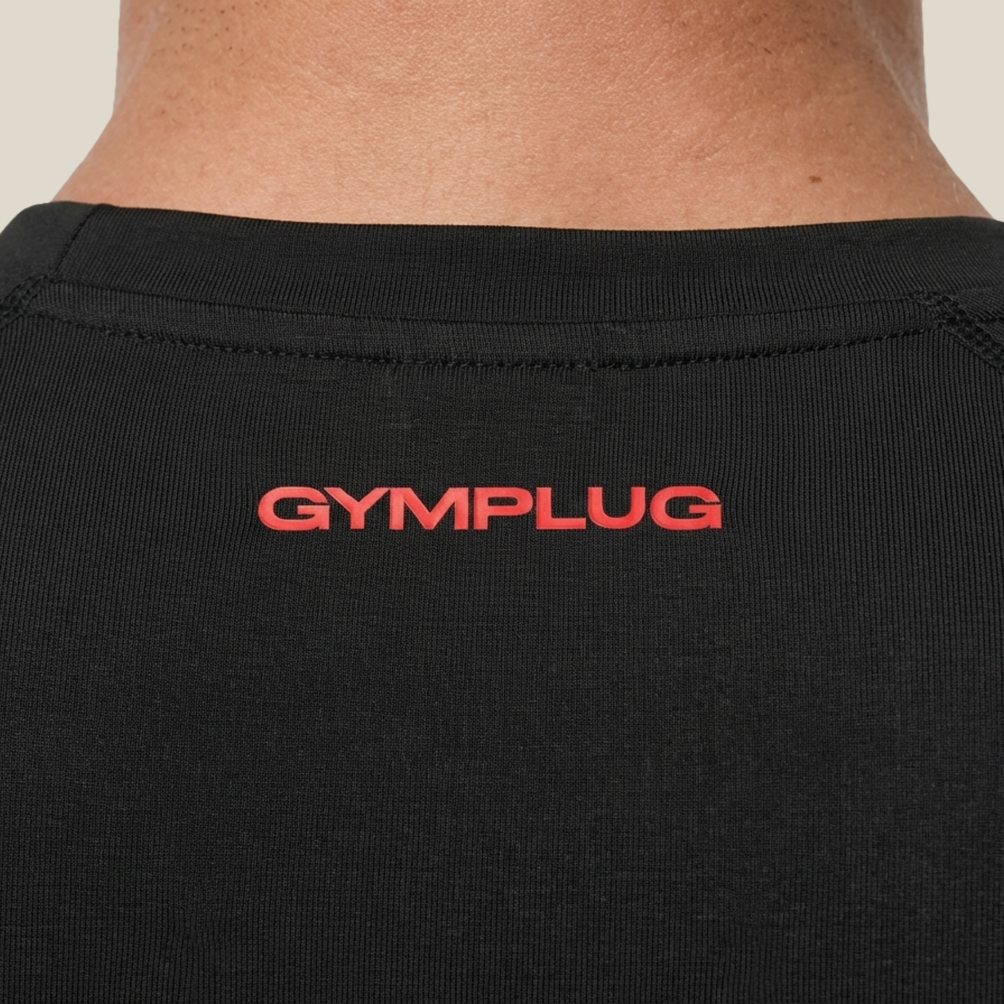 Compression shirt red logo