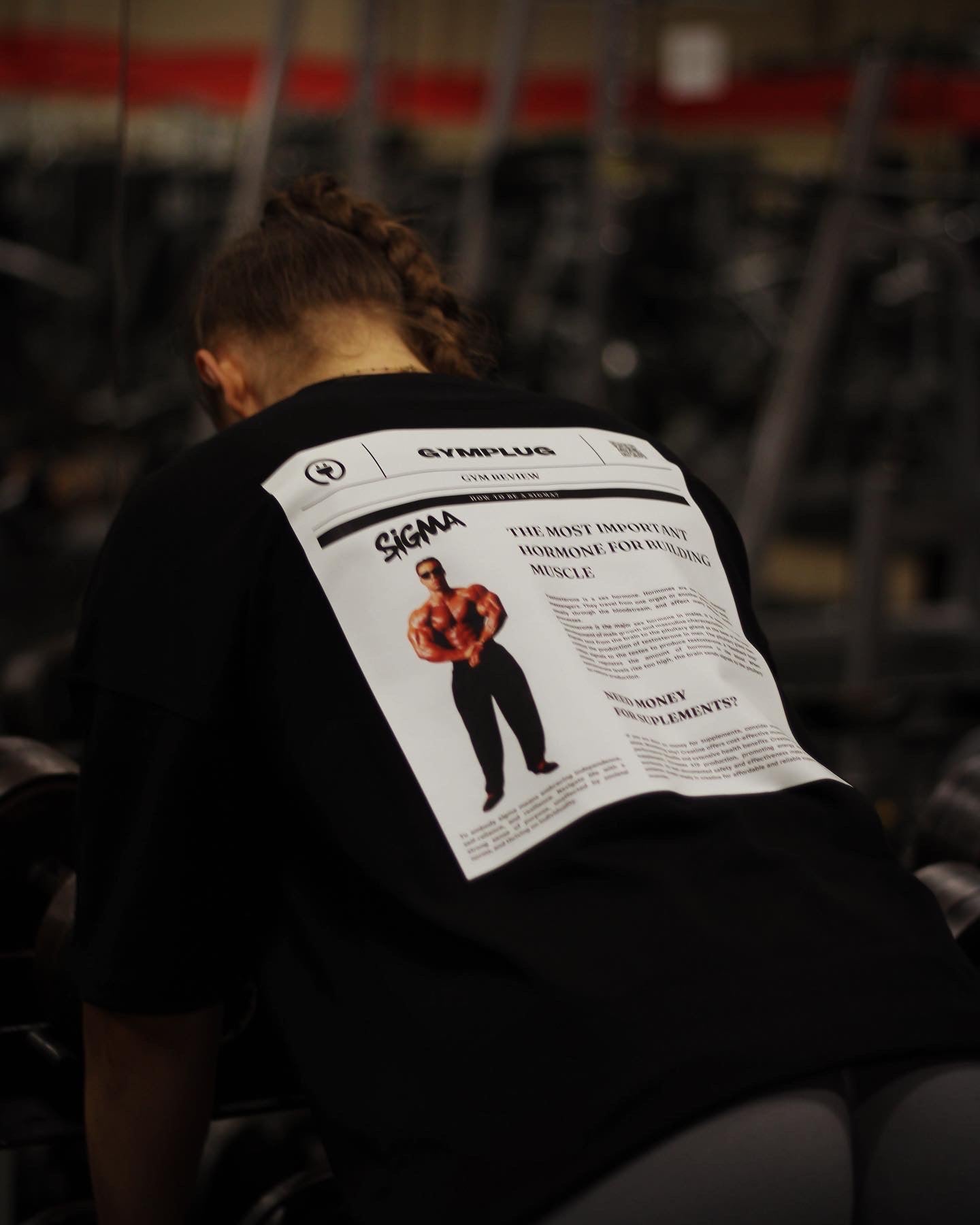 oversize t-shirt | gym review