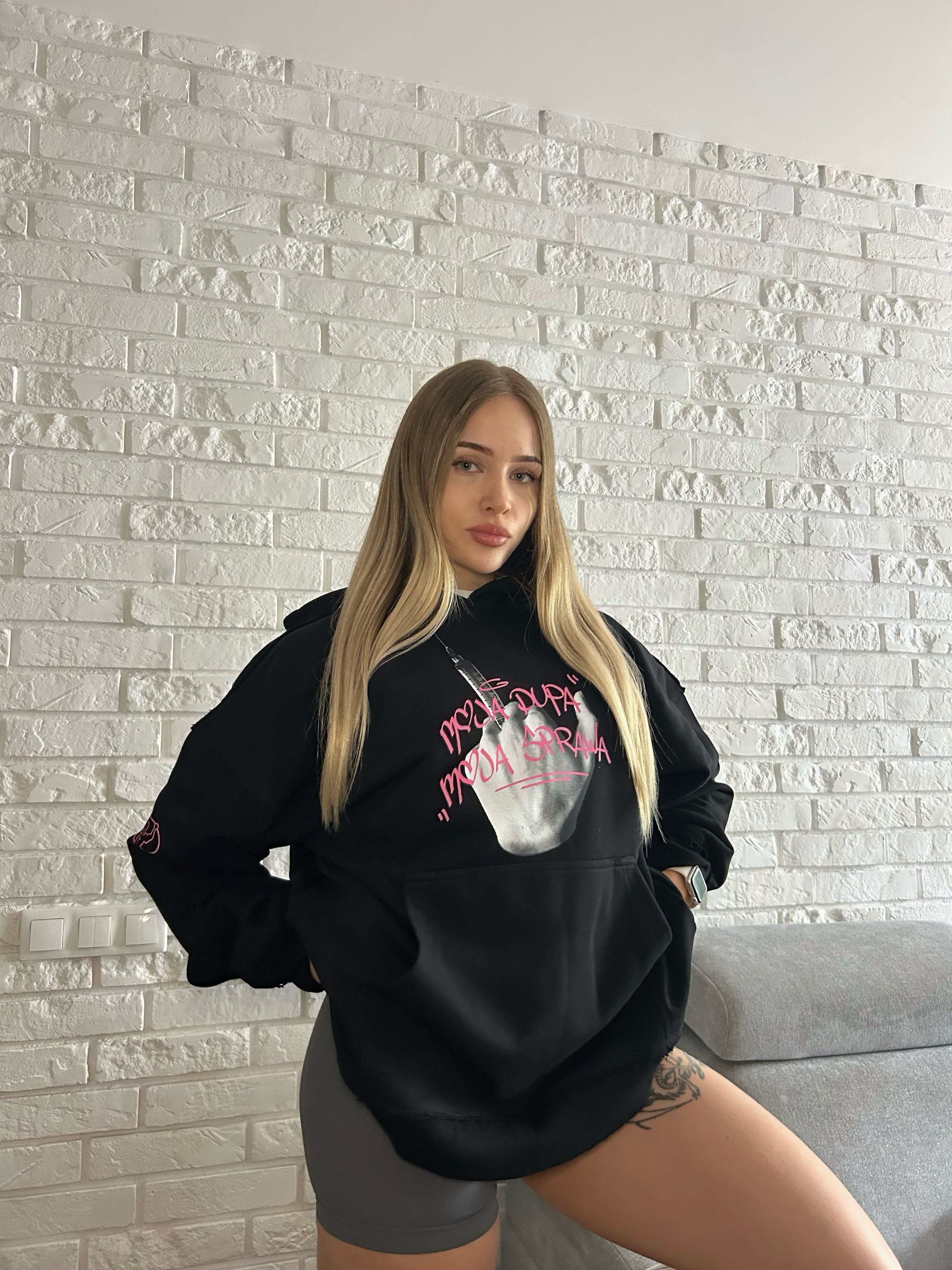 Boxy hoodie MDMS