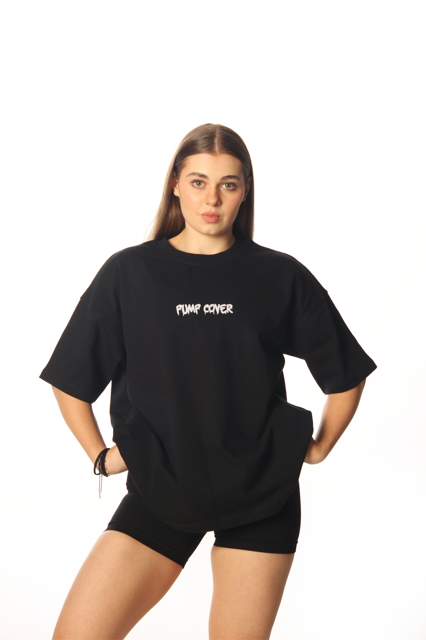 oversize t-shirt | pump cover