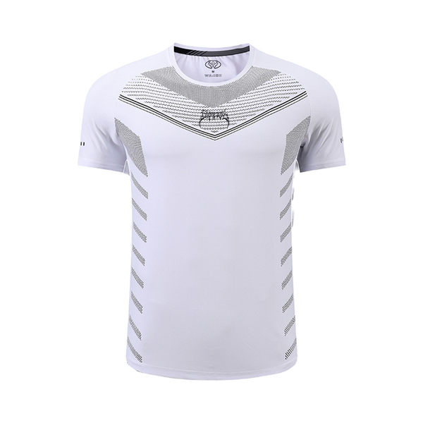 Upper body compression shirt white