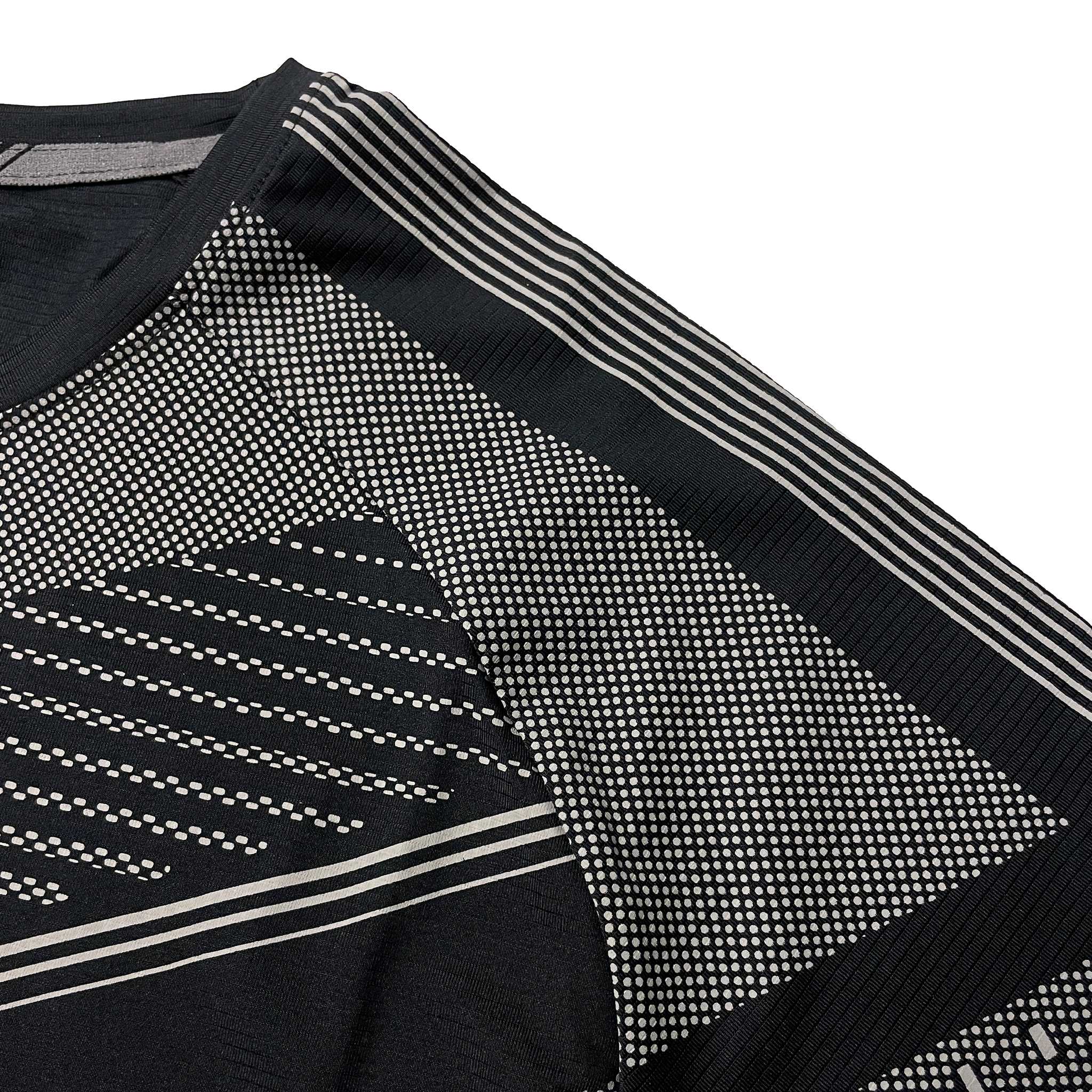 Upper body compression shirt black