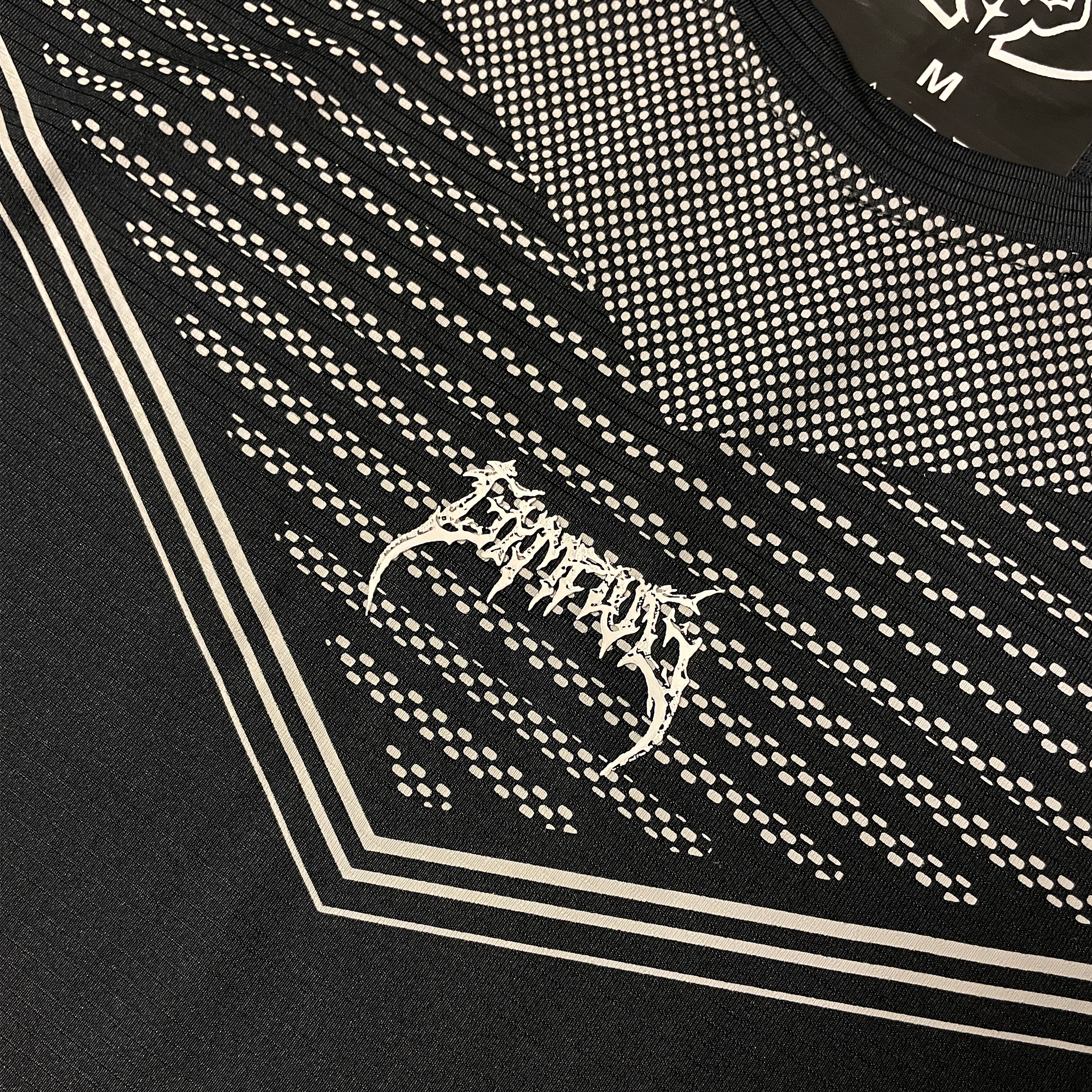 Upper body compression shirt black