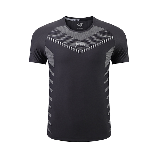 Upper body compression shirt black