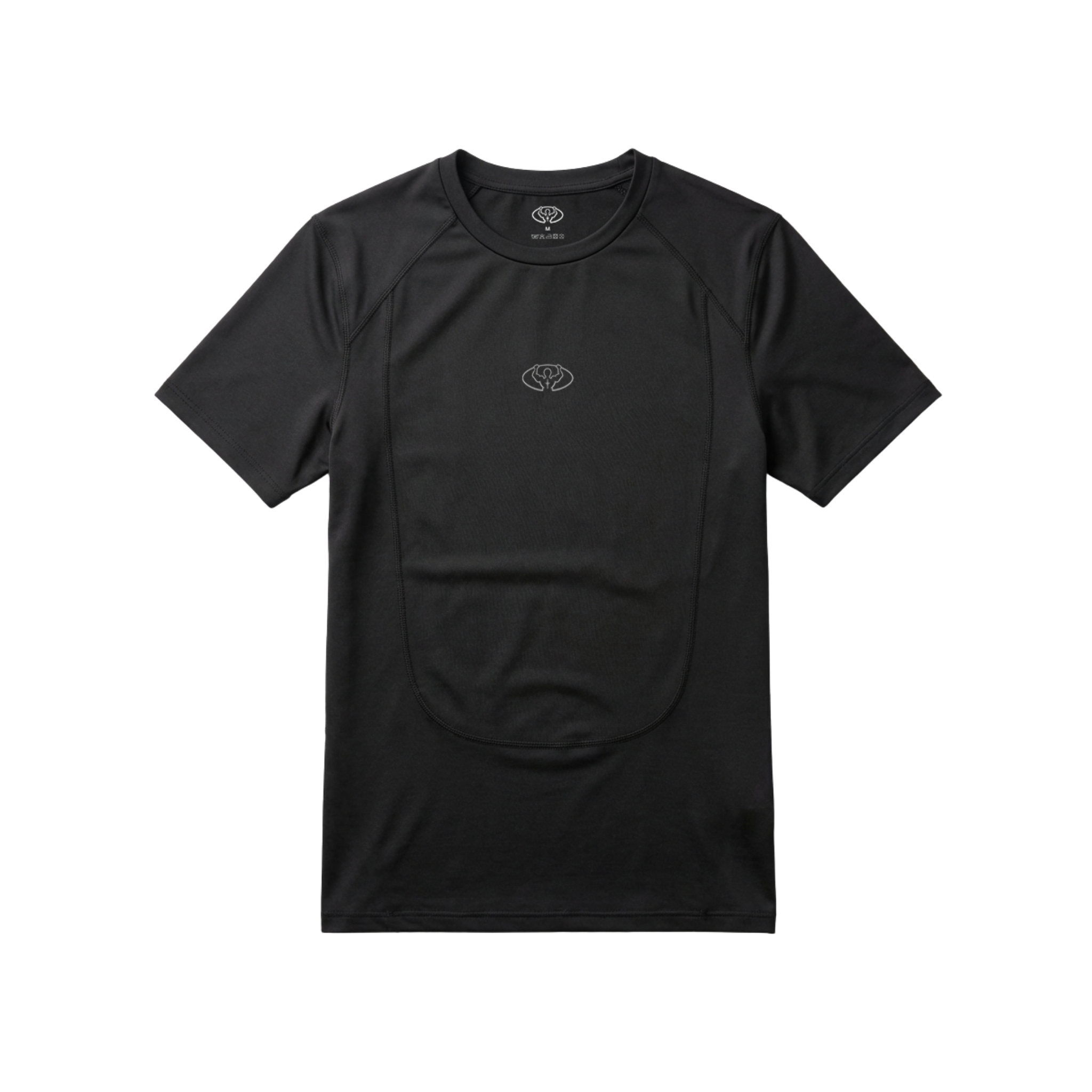 Compression shirt grey logo