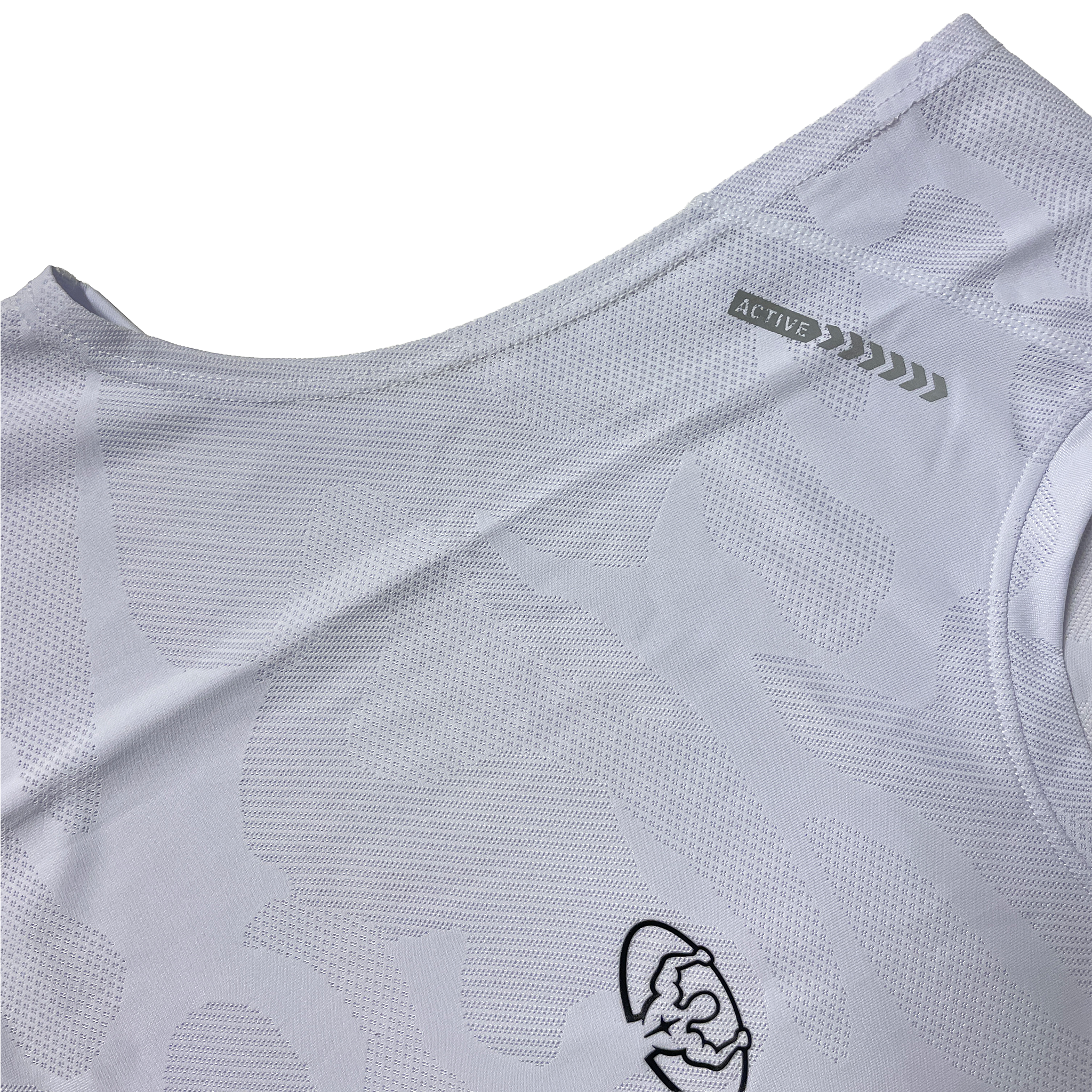 Training tank top camo white