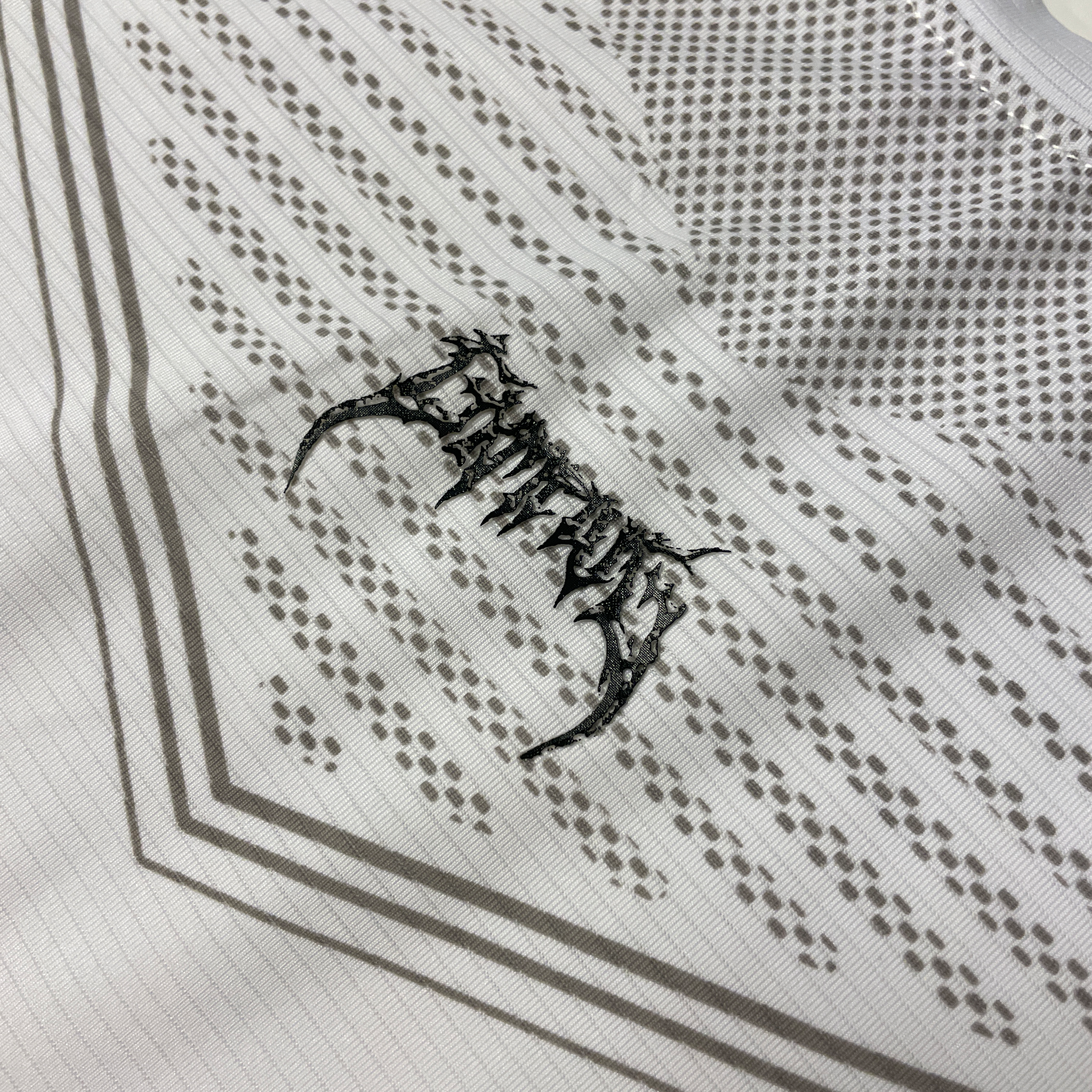 Upper body compression shirt white