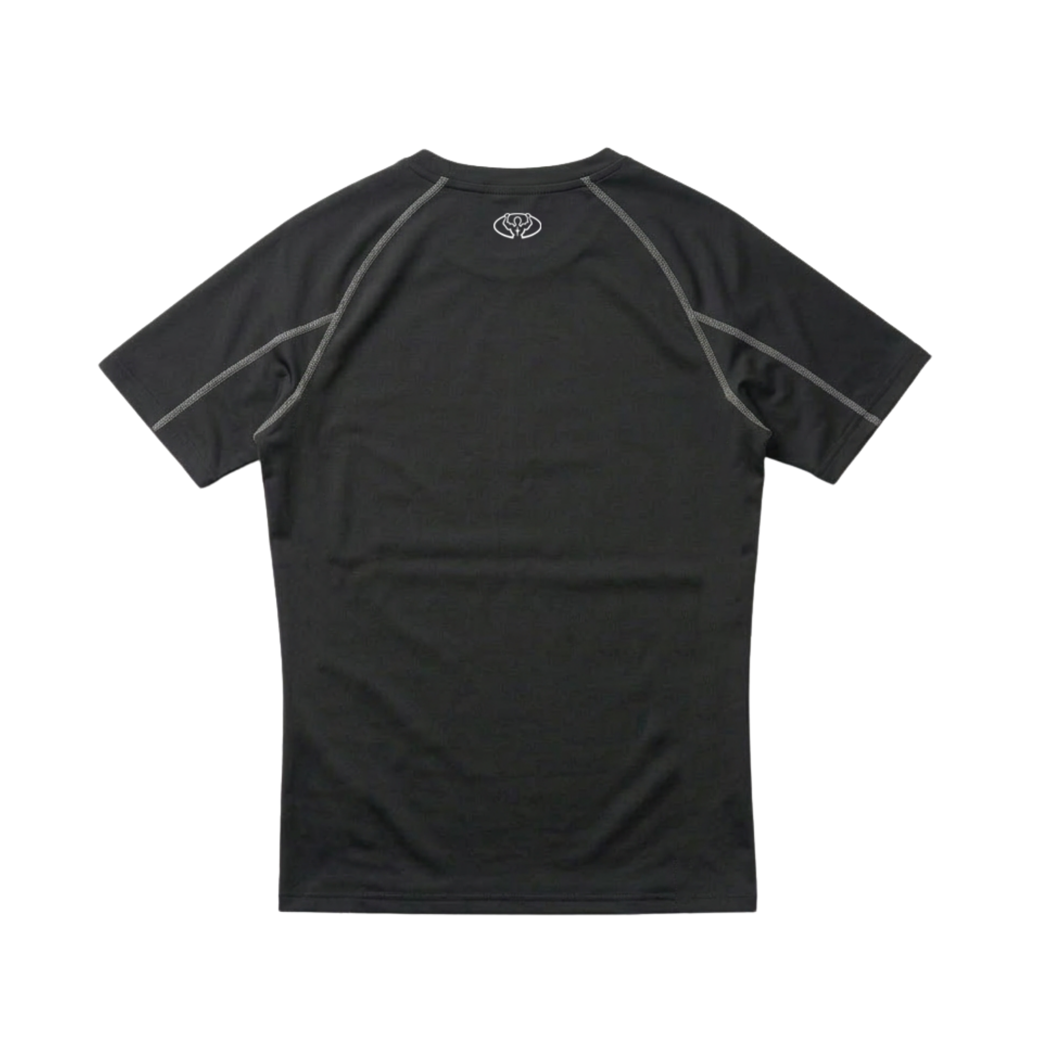 Compression shirt white cuts